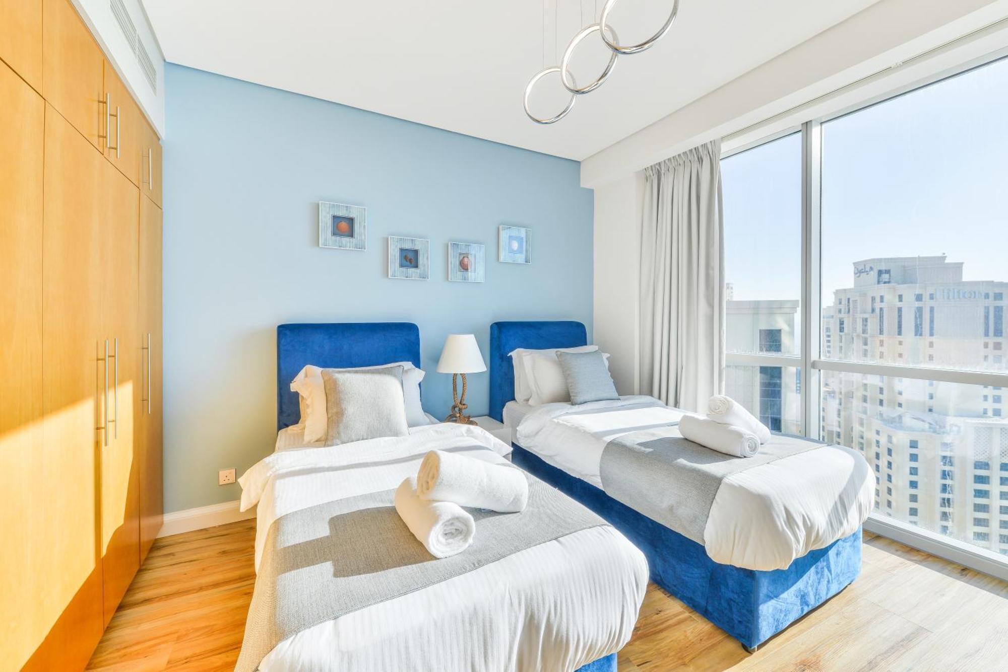 Jbr - Al Fattan Sea View 48th Floor - 5 Star Access! * Dubai